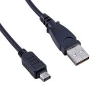 USB Data SYNC Cable Cord for Olympus camera Evolt E-500 E-510 E-520 E-600 E-610