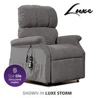 Golden Technologies Comforter PR-505 Infinite Position Zero Gravity Lift Chair Recliner, Luxe Storm, Medium