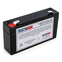 FirstPower FP612 6V 1.3Ah Sealed Lead Acid - AGM - VRLA Replacement Battery