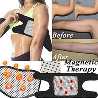 Tinffy Unisex Self-Heating Kneepad Ankle Pain Relief Self Healing Magnetic Therapy Heating Pad