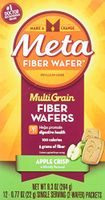 Metamucil Fiber Wafers Apple Crisp 24 Each (Pack of 6)