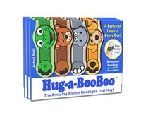 Hug-a-Booboo The Amazing Animal Hugging Kid Bandages 8 Count Travel Pack - Buy Packs and Save (Pack of 3)