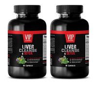 Liver Support Blend - Liver Cleanse & Detox - Promotes Liver Health - Dandelion Root Pills - 2 Bottles 180 Capsules