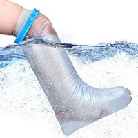 Kids Leg Feet Cast Cover, Kids Waterproof Cast Cover Leg, Waterproof Child Foot Cast Bandage Protector, Lightweight Reusable Cast Cover Fit for Broken Leg, Chirdren