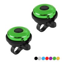Accmor Classic Bike Bell, Aluminum Bicycle Bell, Loud Crisp Clear Sound Bicycle Bike Bell for Adults Kids, Right Hand/Left Hand Use
