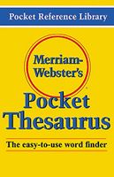 Merriam - Webster Inc. MW-524X Merriam Websters Pocket Thesaurus