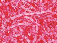 Crinkle Paper Shred for Packaging Gift Box/Basket Filler 2-Ounce Bag (Fuchsia)