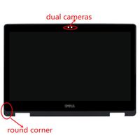 JCD 15.6" FHD Touch LED LCD Screen Replacement + Bezel for Dell Inspiron DP/N:C1V0F 0C1V0F (Max. Resolution:1920x1080)