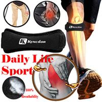 Patella Knee Strap,Adjustable Strap Band Brace for Knee Support- Fit Tendonitis,Osgood schlatter,Arthritis, Meniscus, Tear,Runners,Chondromalacia,Injury Recovery,Sports,for Women and Men (Dark Blue)