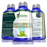 NAT Sulph 6X Colds Flu & Joint Pain, 300 pellets, a Cell Salt Remedy for Digestion Problems Relieves Nausea Vomiting and Indigestion, Good for Relief of Cold Symptoms Coughs Congestion and Earaches