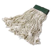 Rubbermaid D212WHI Super Stitch Blend Mop Heads Cotton/Synthetic White Medium