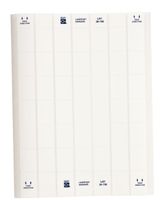 Brady LAT-39-799-1 1" Width x 1.437" Height, B-799 Nylon Cloth, Matte Finish White Laser Printable Label (Pack of 1000)