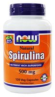 Now Foods - Spirulina 500 mg 120 vcaps