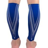 Bornbayb 1 Piece Compression Calf Sleeves Breathable Leg Performance Support Non-Slip Socks for Men Women