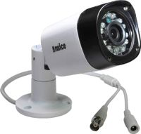 Ansice CCTV Camera(White) Day Night Infrared Wide Angle 2.8mm 1000tvl Cmos with Ir-Cut Bullet Security Camera CCTV Home Surveillance Outdoor 24 LEDs
