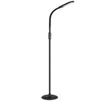 AUKEY Desk Light, Rotatable Table Lamp with Extra-Large LED Panel, Dimmable Brightness, USB Charging Port, Memory Function, Touch Sensor & Sleep Mode