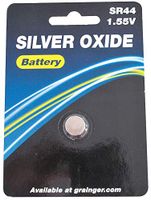Button Cell Battery, 76, Silver Oxide, 1.5V
