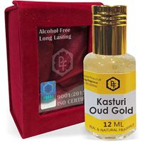 Parag Fragrances Kasturi Oud Gold Attar 12ml With Precious Gift Pack|Best Attar For Man|Long Lasting Attar|Ittar|Attar|Perfume|Fragrance Oil|Gift For Man Also Available in 25ml/100ml/500ml