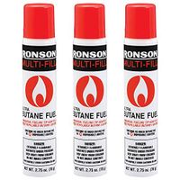 ZZDMDF 99146 Large Lighter Butane Refill 78 Grams 2.75 Ounce  2 Pack of 3