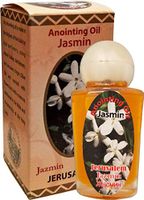 Holy Land Anointing Oil from Jerusalem, Jasmine, 1/3 oz Bottle from Israel, Made from Locally Sourced Herbs, Essences, and Oils | Great for Pastors, Priests and Clergymen