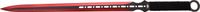 FM-644RD-MC Fantasy Master Fm-644Rd Fantasy Sword, Red Blade, Includes Two Throwing Knives, 28" Overall