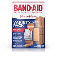 Johnson & Johnson 4848 Band-Aid Adhesive Bandage, Assorted, 30ct (Pack of 24)
