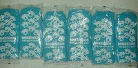 6 Pair McKesson Teal One Size Fits Most Non Skid Hospital Travel Slipper Socks Above Ankle