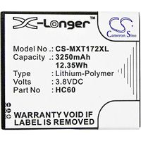 XPS Replacement Battery Compatible with Motorola Moto C Plus, Moto C Plus Dual SIM, XT1723 PN HC60