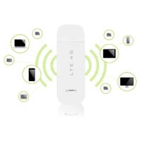 2 in 1 4G LTE Modem + WiFi Hotspot,USB 4g Modem,Portable 4g LTE Hotspot Router,150mbps Wireless USB Dongle with SIM/USIM Card Slot,FDD B1/B3/B7/B20 4G LTE Stick