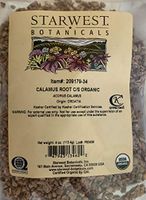 Starwest Botanicals Calamus Root Cut/Sifted Organic 4 oz