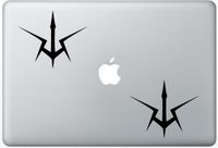 Code Geass Emblem Logo ArcDecals78601616 Set Of Two (2x) , Decal , Sticker , Laptop , Ipad , Car , Truck