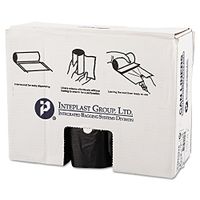 Inteplast Group S386022K Commercial Can Liners, 60gal, 38 x 60, 22 Microns, Black, 150/Carton
