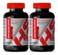 Energy Vitamin Supplement - Blood Pressure Support - Extra Strength - Energy Boost and Focus Supplement - 2 Bottles (120 Capsules)