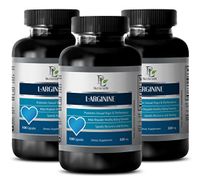 Male Enhancing Pills Increase Size and Length - L-ARGININE (500Mg) - Arginine Nitric Oxide - 3 Bottles 300 Capsules