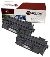 Laser Tek Services Compatible Toner Cartridge Replacement for HP 80A CF280A (Black, 2-Pack)