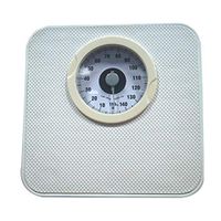 Lcxliga Analog Mechanical Bathroom Scales,Precision Rotating Dial Healthy Weight Scale,Fitness Weigh Floor Scale,150kg (Color : White)