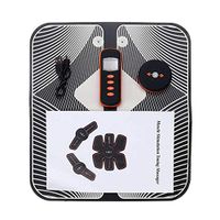 CCVV Electric Foot Massager,EMS Foot Massage Cushion,Intelligent Physiotherapy Massage Instrument Improve Blood Circulation,Remotecontrolmodels