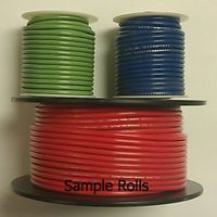 GREEN 16AWG Stranded 600V Hook Up Wire - 25' Roll