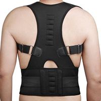 Magnetic Posture Corrector Pad Back Lumber Shoulder Support Belt Brace