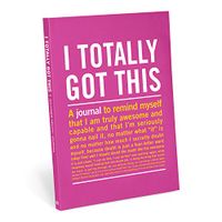 Knock Knock I Totally Got This Inner-Truth Journal (Large, 7 x 9.5-inches)