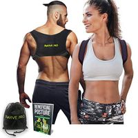 Posture Corrector for Women & Men-Wellness,Universal Durable Fully Support Brace, Helps with Back Problems,Shoulder Support,Improves Slouching and Thoracic Kyphosis, Relieves Pain| by ReVIVE PRO