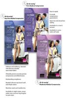 Mediven Plus, Thigh-High With Beaded Top Band, 40-50mmHg, Petite, Open Toe, Compression Stocking, Beige, V