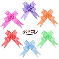 Gift Pull Bows for Pack The Gift to Wrapping Christmas/Thanksgiving/Wedding/Valentine's Day/Birthday. (6 Colors)