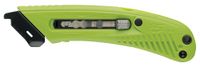 PHC Safety 3 Position Box Cutter - 1 x Blade(s) - Plastic Handle - Green