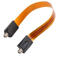 Ultra Flat, Ghost Wire, High Frequency Flat Cable for Window and Door（12.6 inch）