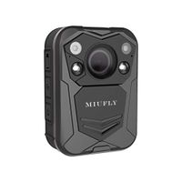 MIUFLY 2K Pro Body Camera for Law Enforcement with 2 Inch Display, Night Vision, Built in 32G Memory and GPS