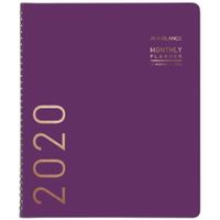 AT-A-GLANCE 2020 Monthly Planner, 9" x 11", Large, Contemporary, Purple (70250X59)