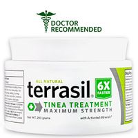 Terrasil® Tinea Treatment MAX - 6X Faster Relief, 100% Guaranteed, Patented All Natural Therapeutic Anti-fungal Ointment for Tinea Versicolor, Corporis, Cruris, and Pedis