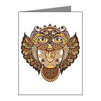 Note Card Wise Owl