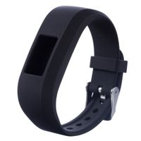 HYWRDYB Colorful Replacement Bands for Garmin Vivofit JR/Vivofit 3,Soft Silicone Straps Wristbands for Kids with Secure Watch Buckle(fits 5.0~7.05 inch Wrists) (Black)